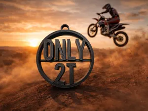 ONLY 2T - Two-Stroke Keychain