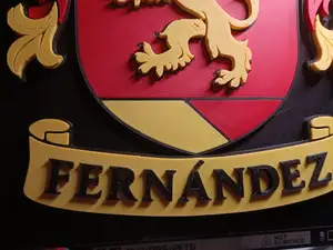 Escudo heráldico familia Fernández