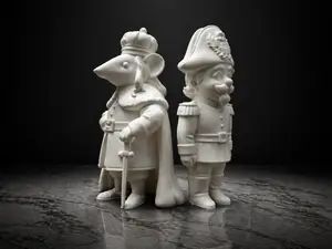 Nutcracker and Rat King Set