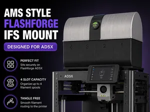 FlashForge AD5X AMS-Style IFS Enclosure Mount