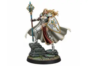 Cleric/Paladin Human Female D&D Miniature (50mm)