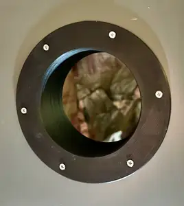 4-inch hose duct take-off - with ribs