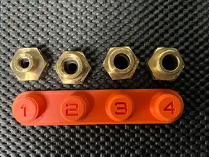 Halter für Gasflaschen Fülladapter