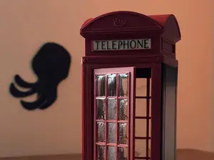British Vintage Phone Booth