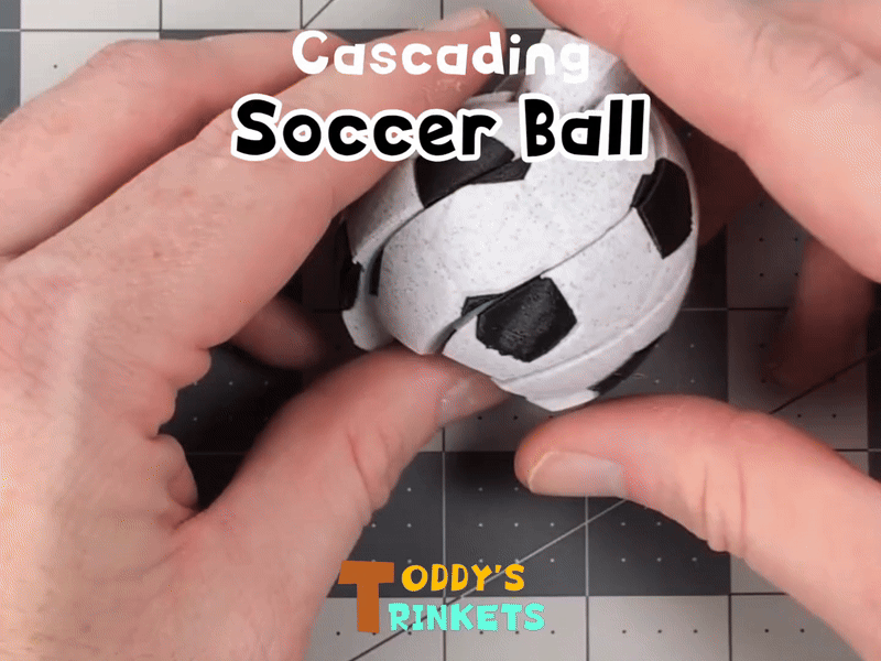 Cascading Soccer Ball Fidget (not the Slime Ball)