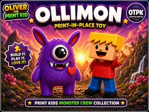 Ollimon | Print Kid Monster Crew