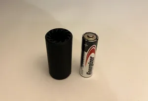 AA Batterie to C adapter