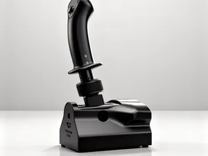 Flight simulator joystick base