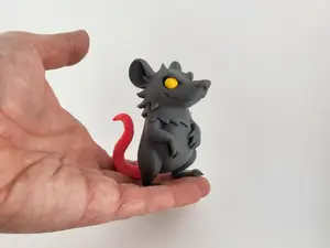 Mouse gang 3 NO AMS Figurine Bright Eyes kawaii