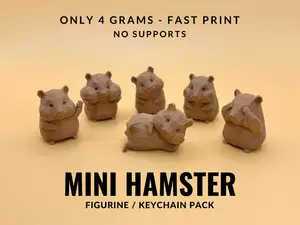 Cute Mini Hamster Pack