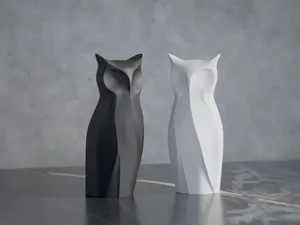 Nocturna Owl Sculpture – Wisdom & Elegance