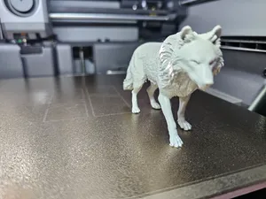 Realistic Wolf – Easy Print Animal Model