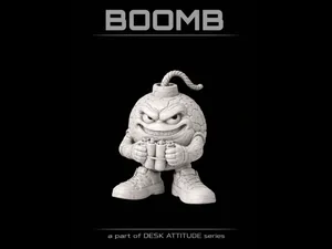 #3 BOOMB – Desk Attitude|Statement Desktop Figure