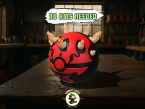 Darth Maul Pokeball - Multipart