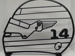 Fernando Alonso Aston Martin F1 Helmet