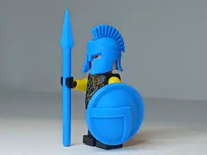 Spartan Shield Minifigure Brick
