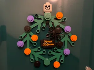 Halloween Addon for "Not another Brick Wreath"