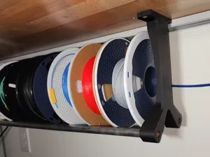 Filament Storage Rack Under Desk, 90g per bracket