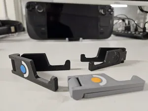 Foldable stand for Valve Steam Deck