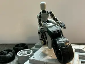 Futuristic Electric Motorcycle V1 for Dummy 13