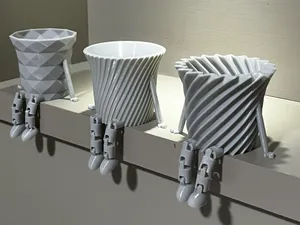Mini vasos fofos para suculentas