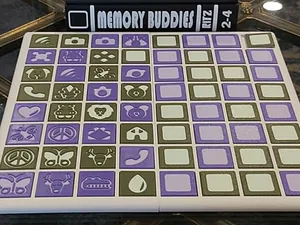 MEMORY BUDDIES Tile Game - Bookcase Edition