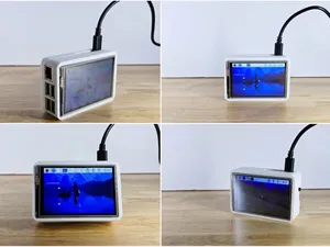 Tiny Desktop - A Pi Case for 3.5" RPi Display