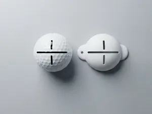 Precision Golf Ball Alignment Marker