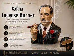 Godfather Inspired Incense Burner Smoke Effect