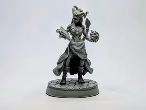 Tiefling Sorceress – Daily Miniature Challenge