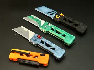 EDC Spring-Axis Lock Folding Utility Knife III