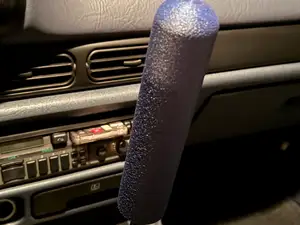 Shifter knob the long way