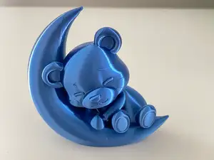 Little Bear Sleeping on the Moon