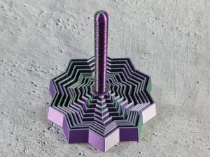 Flexi Fidget Star with Handle Stress Relief Spinne