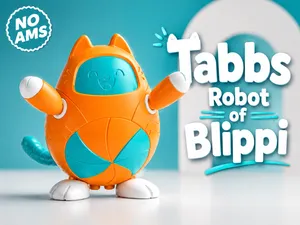 Tabbs Robot of Blippi – No AMS Multicolor Figure