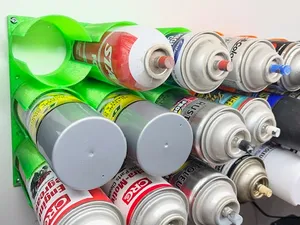 Spray Can Organizer / Wall or Work Truck