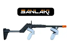 VR Gun Stock for Meta Quest 2