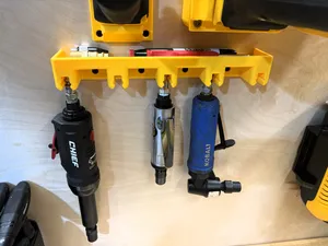 Pneumatic Air Tools Wall Mount Holder with Shelf