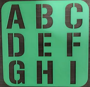 Letter Stencils