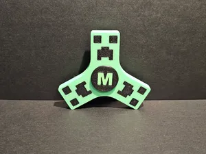 Minecraft Creeper Fidget Spinner