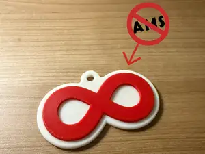 Schlüsselanhänger Unendlich Valentinstag