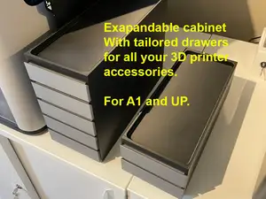 5 drawer storage cabinet - Expandable
