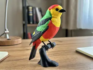 Paradise Tanager Bird – Colorful Decorative Model