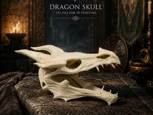 Skyrim teschio Alduin Drago