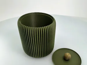 Ribbed design container size Medium