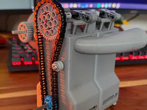 inline 2 vacuum engine