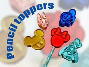 Disney Pencil Toppers