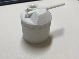 Mouth-powered airbrush
