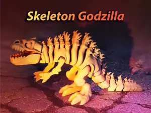 Flexi Skeleton Godzilla