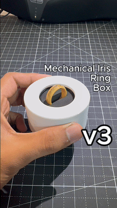 Mechanical Iris Ring Box V3